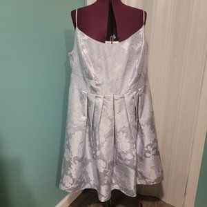 Silver David's Bridal Dress